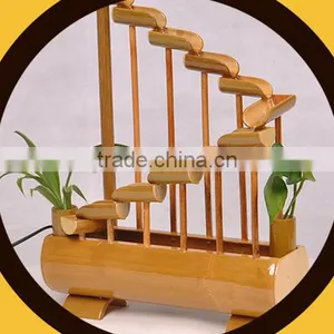 Bamboo Chinese Artifical Craft Indoor Water Fountain thumbnail-1