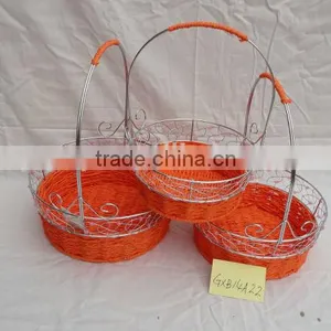 Paper Rope Storage Gift Basket thumbnail-4