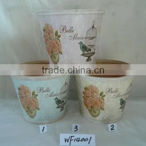 Whosle Sale Outdoor Wooden Flower Pot Planters thumbnail-1