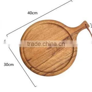 Kitchen Chopping Boards With Large Cutting Room Wooden Bamboo Cheese Board With Slice thumbnail-4