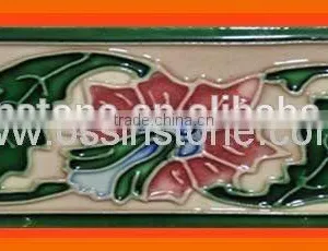 Hand Painted Ceramic Border Line Tiles thumbnail-1