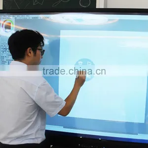 Cheap 75 Inch School Training Video Conference Mall Use Finger Pen Touch Screen Monitor All in One pc GT-750 thumbnail-5