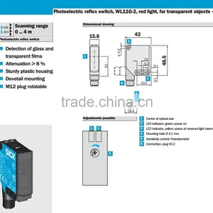Germany Sick Photocell Sensor WL11G-2B2531 thumbnail-6