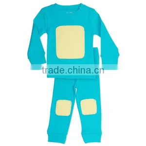 Wholesale 100 Cotton Latest Europe Style Funny Christmas Minion Pajamas Sets for Kids thumbnail-1