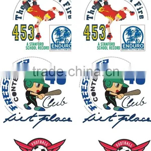 Custom Basketball And Letter Plastisol Heat Transfer Printing Sticker For T-shirt thumbnail-6