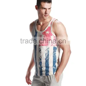 Breathable New Style Printed Golds Gym Vest thumbnail-2