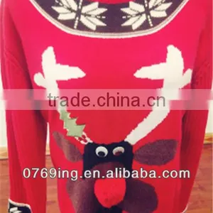 High Quality Winter Sweater&Cotton Winter Knitted Sweater For Women thumbnail-3