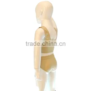 Nude Kids Underwear Sets Cheap Seamless Underwear Girl's Camisole Boxer Sets thumbnail-2