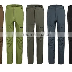 MEN'S Softshell Pants Outdoor Men's Slim Trousers Hiking Pants thumbnail-1