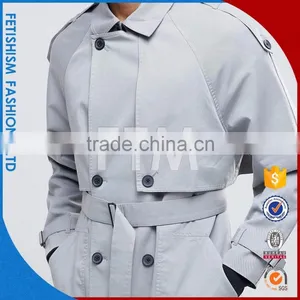 Factory Supply Double-breasted Design Fashion Coat Suit Men thumbnail-4