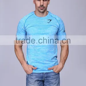 China Factory Fitness Men's Clothing SportWear Men's Gym Wear T Shirt thumbnail-1