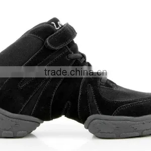 Leather and Mesh High Quality Jazz Dance Sneaker thumbnail-1