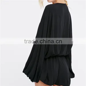 2017 Newest Fashion Wholesale Long Sleeve One Piece Jumpsuit for Women thumbnail-5