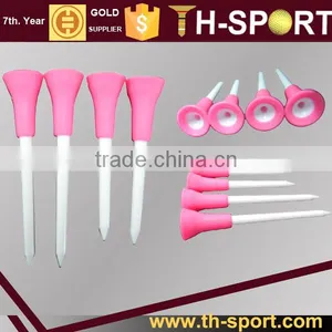 Wholesale Cheaper Plastic Golf Tees With Rubber Top thumbnail-1