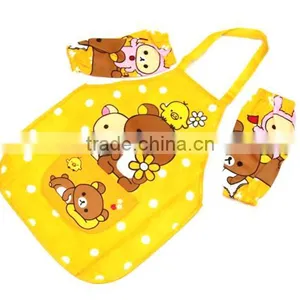Cheap 100% Cotton Twill Knitted Customed Printed Apron for Kids thumbnail-1