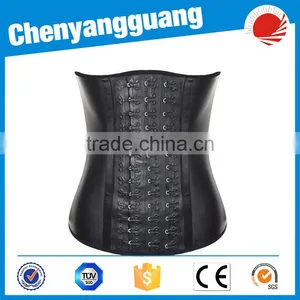 CYG-wholesale 4 Steel Boned Corset Red Underbust Waist Cincher thumbnail-5