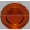 Gold Round Charger Plates/decorative Plastic Plate thumbnail-1