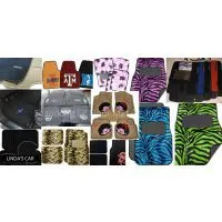 8 OEM Color Factory Replacement Needle Punch Velour Car Floor Mat Size: 29.25x17.25x0.75 thumbnail-1