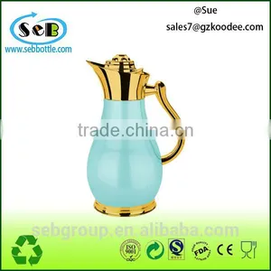 Hot Sell Golden / Silver Glass Thermos Vacuum Flask; Stainless Steel Kettle;double Tea Kettle thumbnail-2