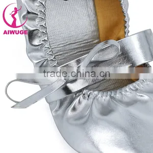 Cheap Professional Belly Dance Shoes Foldable Flat Dance Shoes thumbnail-3