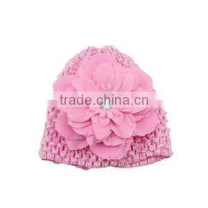 Top Baby Hat With Flower thumbnail-4