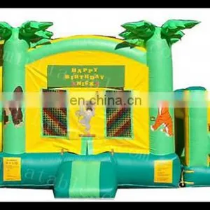 Wild and Jungle Inflatable Abstacle Bouncer thumbnail-1