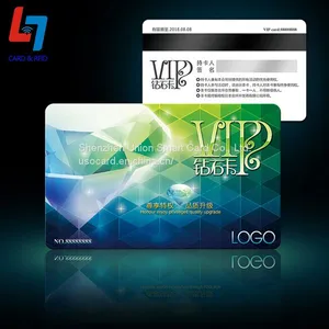 CMYK 4 Colors Offset Printing Gold/Silver PVC/Plastic Business Card/VIP ID Card thumbnail-4