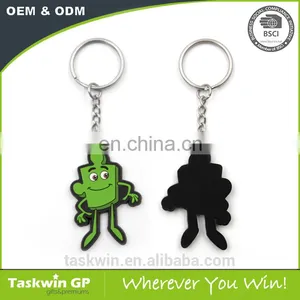 New Custom Shape Soft PVC Keyring Made in China thumbnail-6