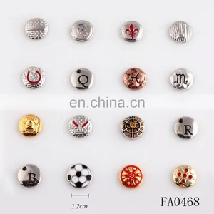 Hot Selling New Products Zinc Alloy Metal Button Wholesale Cover Button for Coats thumbnail-1