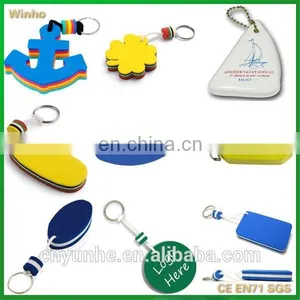 Custom Shape EVA Floating Keyring thumbnail-1