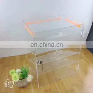 2017 New Product Clear Acrylic Display Box, File Organizer thumbnail-2