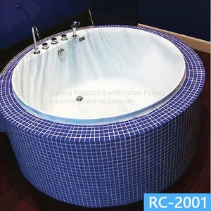 Building Projects Drop in Round Bathtub Whirlpoor thumbnail-1