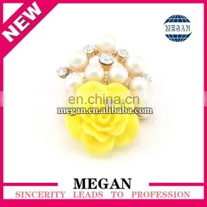 2015 New Fashion Design Pearl Rhinestone Button Wholesale thumbnail-1