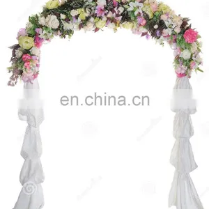 White Metal Wedding Arch thumbnail-1