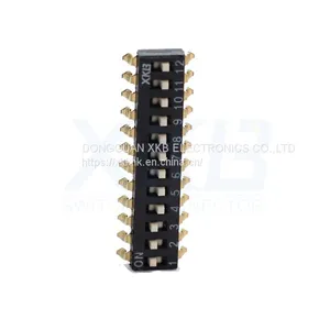 High-temperature Dust-proof Vertical 2.54mm Smd Dip Switch thumbnail-2