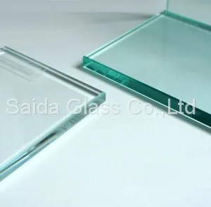 6mm 8mm Thick Custom Clear Safety Toughened Glass 2 Round 2 Square Corners Shelves thumbnail-1