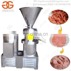 Commercial Hazelnut Paste Grinder Jam Producing Machine Pistachio Peanuts Butter Vertical Colloid Mill thumbnail-2