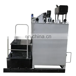 Double Cylinder Hydraulic Hot Melt Kettle Thermoplastic Road Marking Paint Boiler thumbnail-2