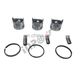 In Stock Inpost Piston and Piston Ring Kit Set STD 3 PCS for ISUZU 3LB1 thumbnail-1