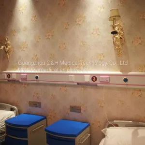 Hopsital Ward Medical Gas Pipeline System Terminal Equipment of Wall Mount Bed Head Trunking Panels thumbnail-4