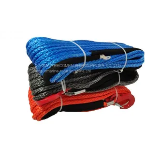 Recomen Hjgh Strength Winch Rope 12 mm Anchor Rope Uhmwpe Winch l Rope for Sale thumbnail-2