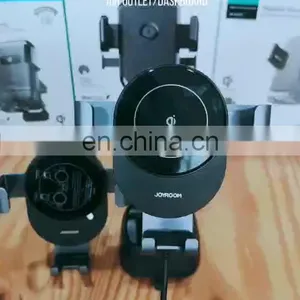 Joyroom 15W Fast Charge Smart Car Wireless Charger Holder With Adjustable Air Vent Holder thumbnail-1