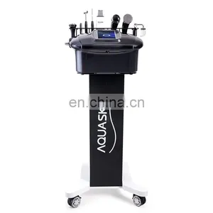 Korea Salon Use Multifunction Skin Care Integrated Ultrasound Facial Body Machine Aquaskin Skin Care Facial Beauty Machine thumbnail-3