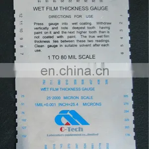 Can be Customized Aluminium Wet Film Thickness Gauge thumbnail-1