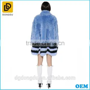2016 Latest With Fashionable Cheap Blue Fur Coats Wholesale thumbnail-2