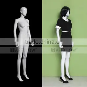 Female Egg Head Mannequin, Plastic Woman Mannequin,Abstract Manikin, Cheaper Model YKF01 thumbnail-5