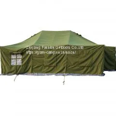 Military Waterproof Canvas Tent Waterproof Canvas Tent Price Military Tents for Sale thumbnail-1