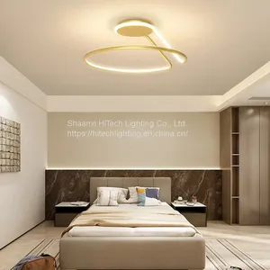 Creative Aluminum Line Led Chandeliers For Balcony Aisle Bedroom Lighting Lamp Modern Minimalist Room Lights Kitchen Fixtures thumbnail-2