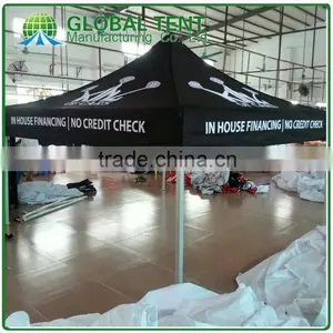 Custom Print Aluminium Pop Up Tent 3x3m ( 10ft X 10 Ft), Printed Canopy & Valance, Back Wall&2 Half Side Walls thumbnail-3