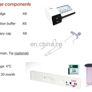 Animal Blood Chemistry Analyzer Fully Automatic Veterinary Biochemical Fluorescent Quantitative Immunoassy Analyzer thumbnail-5